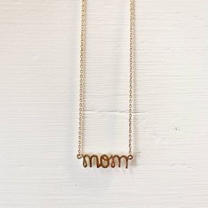 Mom Gold Chain Necklace